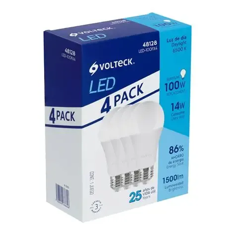 4Pack Lamparas Led 