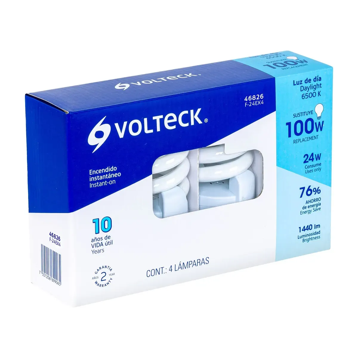 Lámpara Led encendido instantáneo 100w