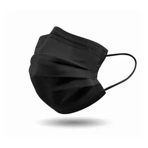 Cubreboca de triple capa.